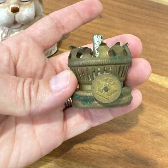 Vintage Beagle Basset Hound Miniature Dog Oil Kerosene Lantern Unused - Picture 8 of 8